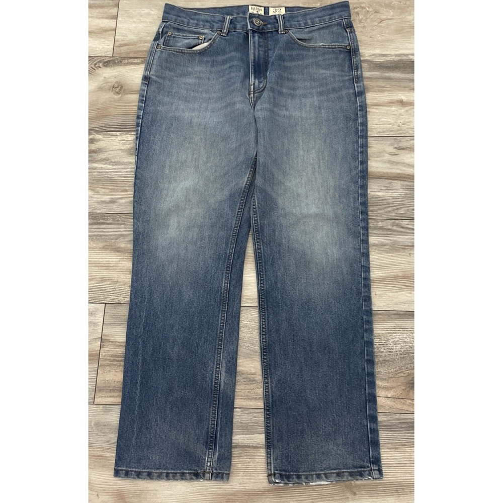RedHead Classic Jeans Mens 32x30 Blue Medium Wash Straight Leg Denim Workwear